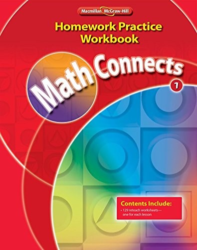 Math Connects, Grade 1, Homework Practice Workbook by McGraw-Hill ...