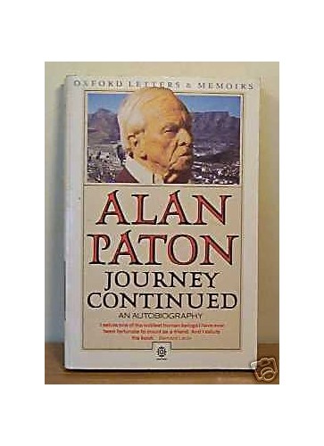 Journey Continued von Alan Paton