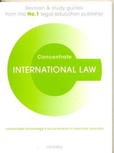 International Law Concentrate By Ilias Bantekas