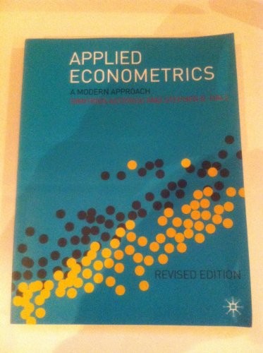 Introductory Econometrics A Modern Approach 2nd Edition