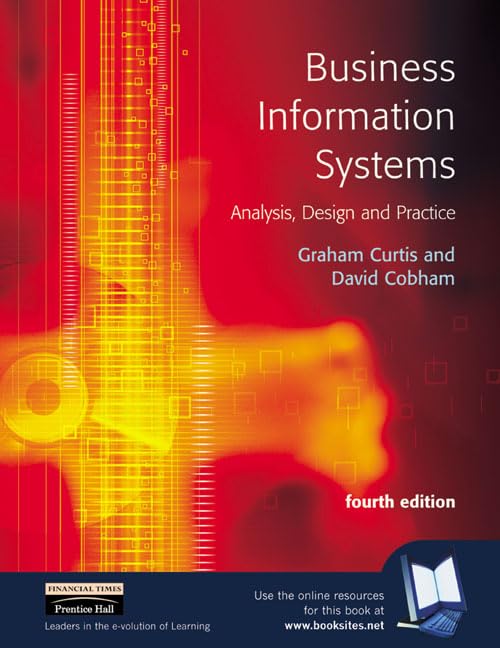 Business Information Systems By Graham Curtis