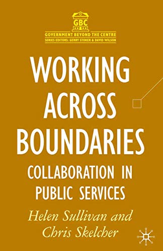 Working Across Boundaries von Helen Sullivan