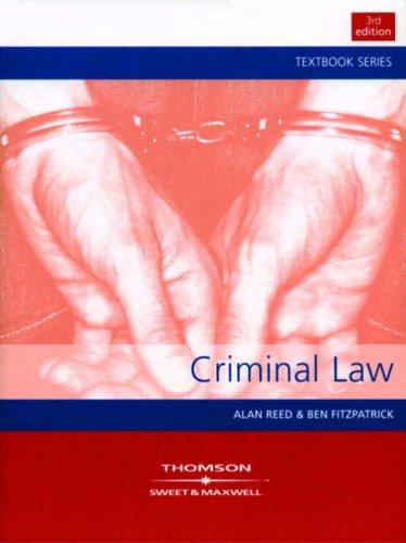 Criminal Law By Professor Alan Reed