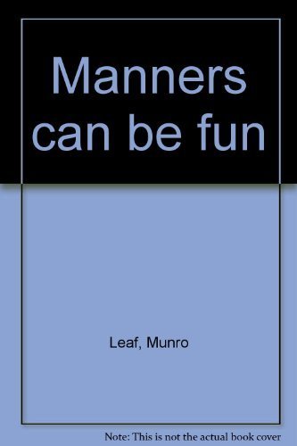 Manners can be fun
