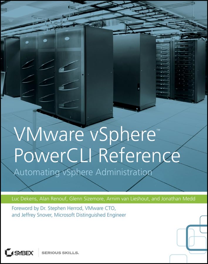 VMware VSphere PowerCLI Reference By Alan Renouf