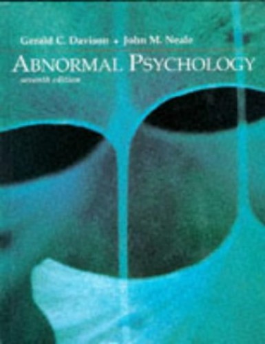 Abnormal Psychology By Gerald C. Davison