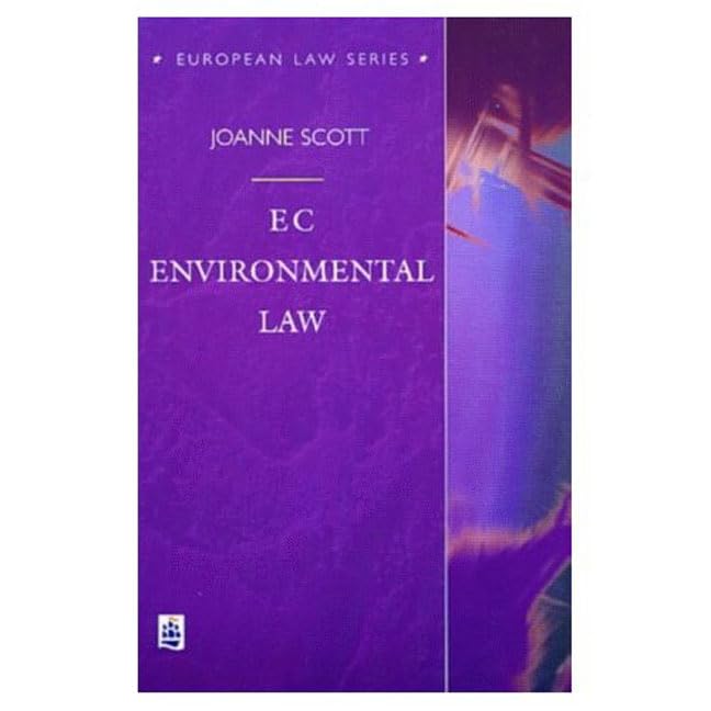 EC Environmental Law By Joanne Scott