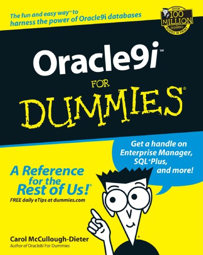 Oracle 9i for Dummies By Carol McCullough-Dieter