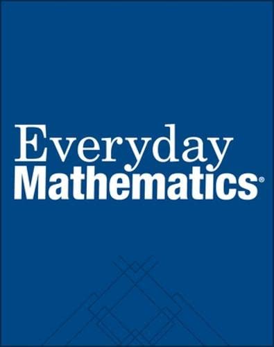 Everyday Mathematics, Grade 4, Student Reference Book par UCSMP