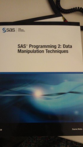 sas programming 2 data manipulation techniques free download