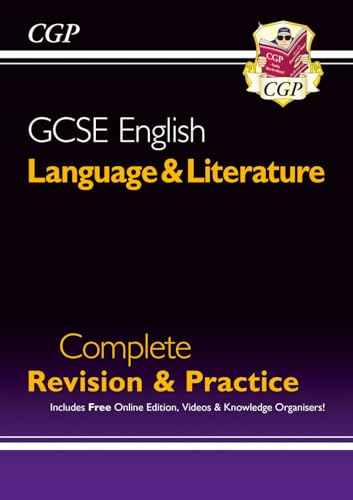 Grade 9-1 GCSE English Language and Literature Complete Revision & Practice (with Online Edn) par CGP Books