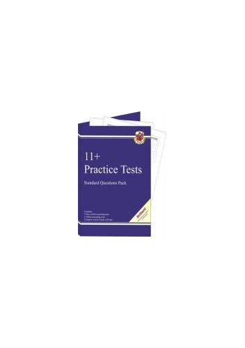 11+ Standard Questions Practice Paper Pack By CGP Books