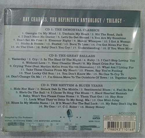 Cd ray charles ray charles trilogy (7798093710168)
